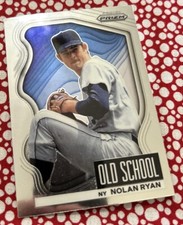 2022 Prizm Baseball #OS-1 Nolan Ryan Old School Baseball Card