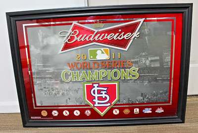 2011 St. Louis Cardinals World Series Champions Budweiser