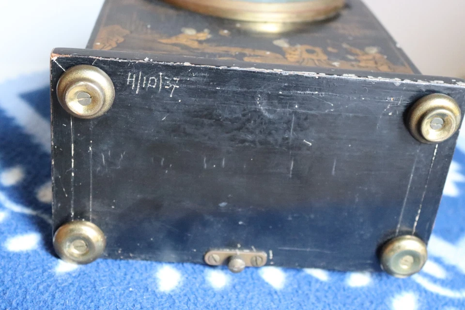 pendule à poser BULLE CLOCK magnétique décor Japonisant - Photo 3/4