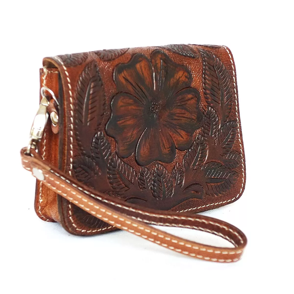 Leather hand purse hotsell