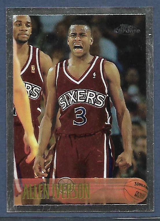 1996-97 Topps Chrome - Allen Iverson #171 for sale | eBay