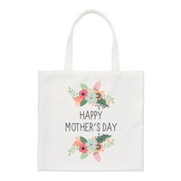 Happy Muttertag Blumen Regular Tragetasche Mum Lustig Schulter