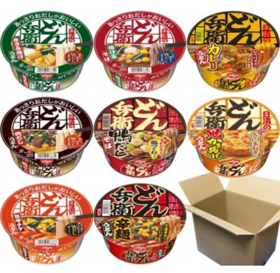 Nissin Foods Cup Nudeln Donbei Udon Soba Wählen Sie aus 8 Sorten