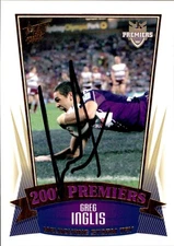 Signed 2007 Melbourne Storm NRL Premiers Select Series Card - Greg Inglis