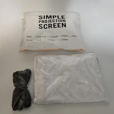 Two Screen:120 inches Projector Screen 16:9 /100 inches 16:9 Scale 