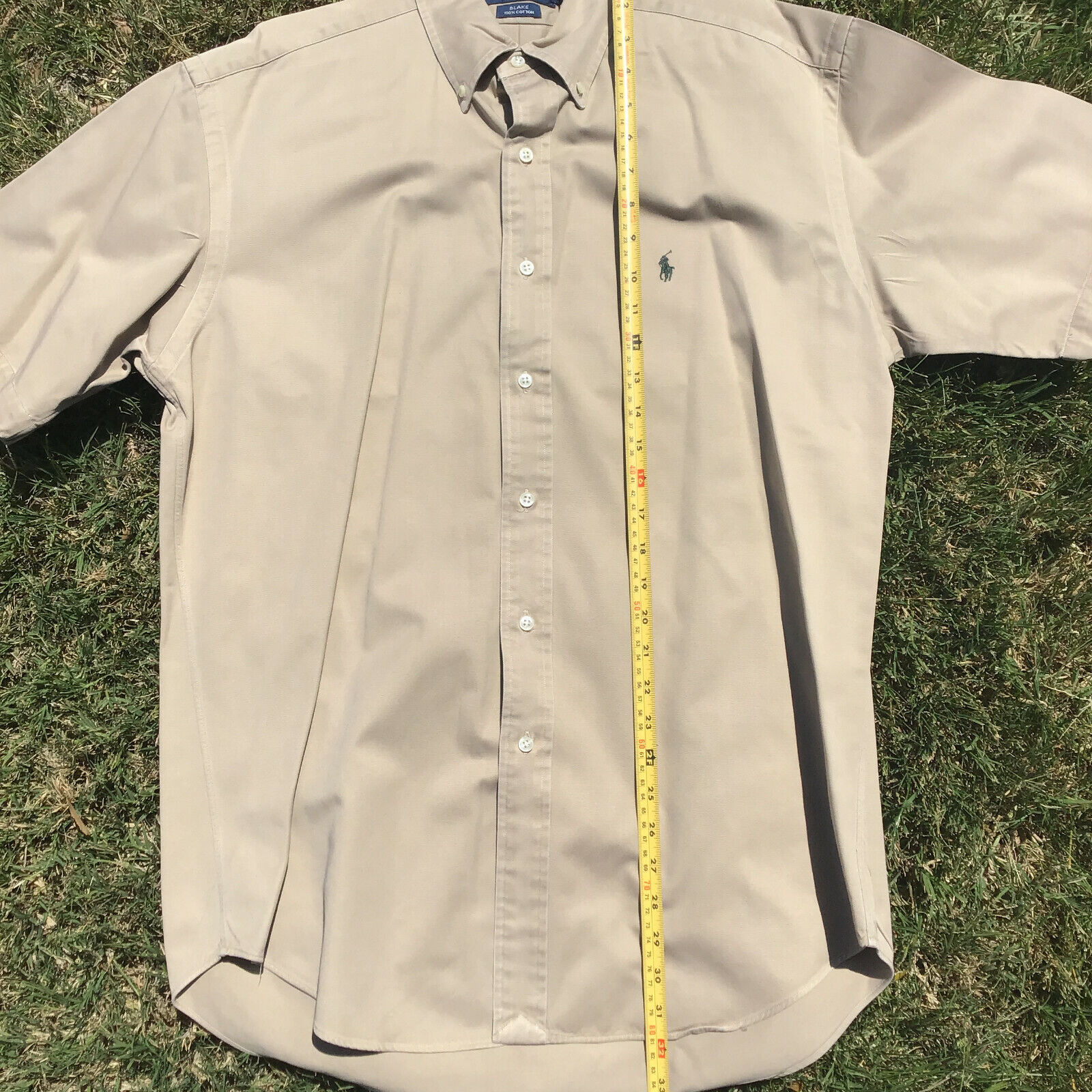 Polo Ralph Lauren Men Medium Button-Down Shirt Sh… - image 9