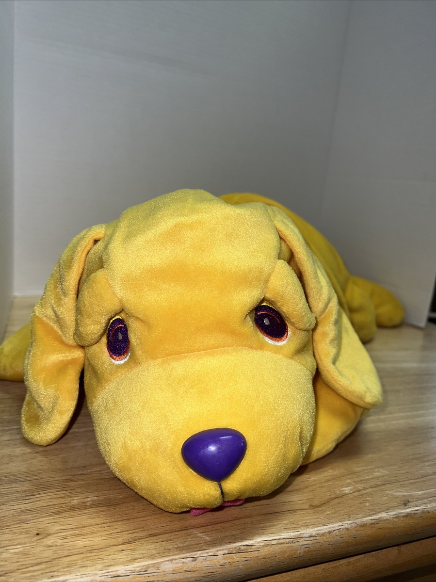 Lisa Frank Casey Yellow Dog Plush 24