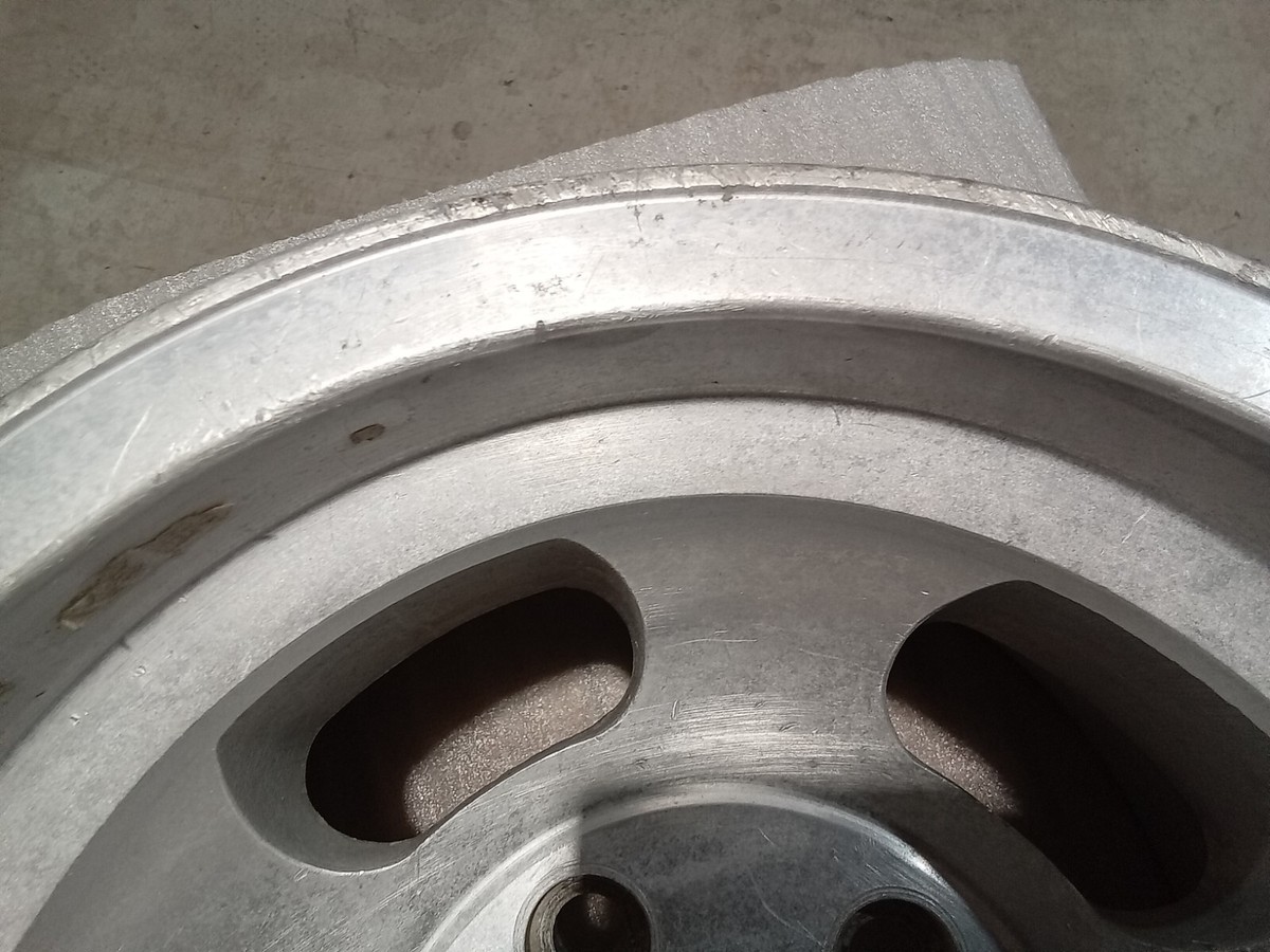 14 x 7 Vintage Slotted Mag Wheel 5 x 4-3/4