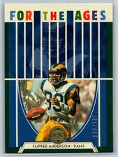 2022 Panini Legacy Flipper Anderson For The Ages Insert Green Parallel #/100