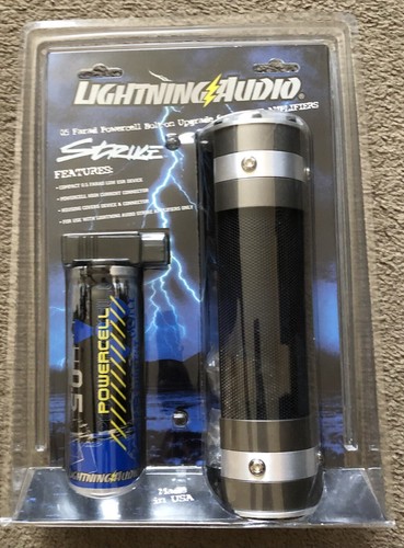 Lightning Audio PC1 0.5 Farad Power cell Bolt On Upgrade For Strike Amplifier - Picture 7 of 10
