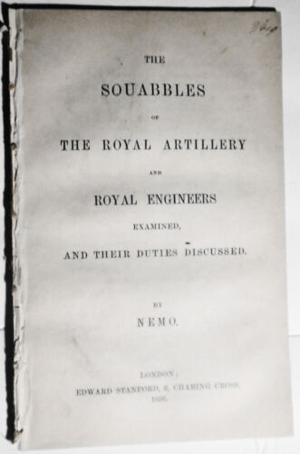 [Crimean War] Squabbles of the Royal Artillery and Royal Engineers, by Nemo 1856 - Picture 1 of 10