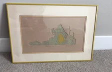 ARLINE SHERMAN Original  print “Fragment Fifty One ” 14/40 Signed  in pencil