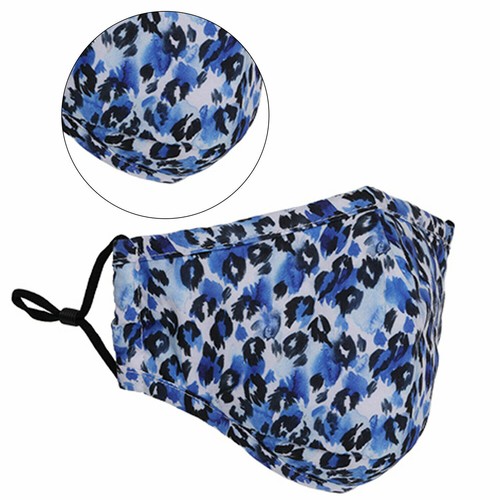 Face Mask Protective Washable Cover Mouth Nose Printed Reusable For Unisex Adult - Picture 69 of 94