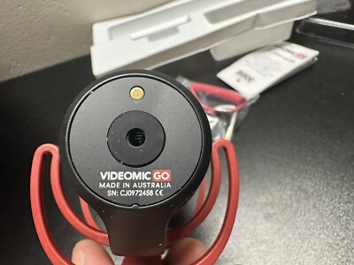 Rode VideoMic GO Camera-mount Lightweight Directional Microphone