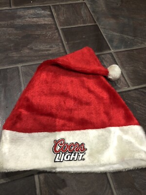 COORS LIGHT WEIHNACHTSMÜTZE ERWACHSENE KNEIPE BAR