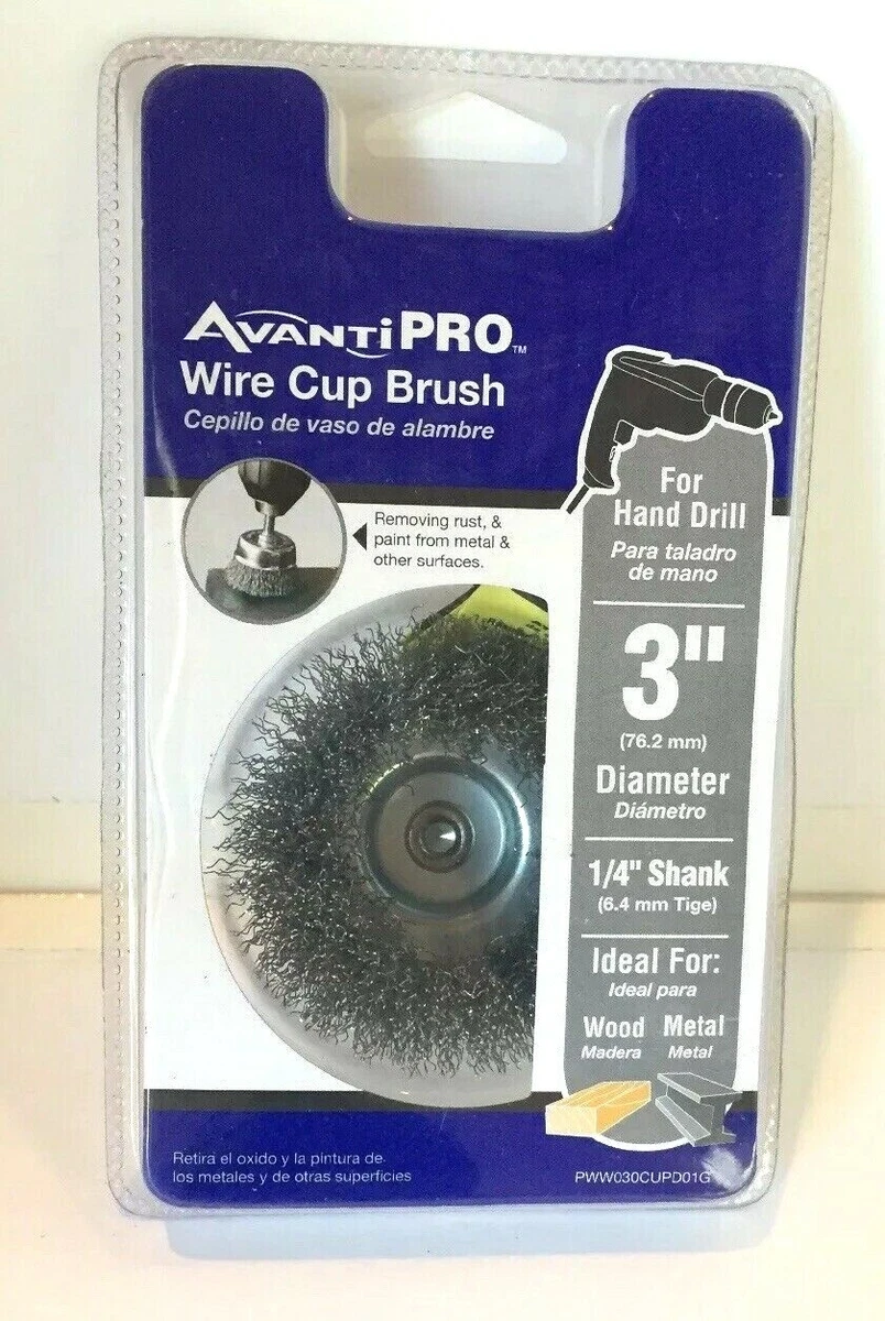 Avanti pro wire cup brush outlet
