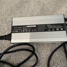 48 Volt For Club Car Golf Cart Battery Charger 48V 6 Amps Snap Head 3 Pin Plug