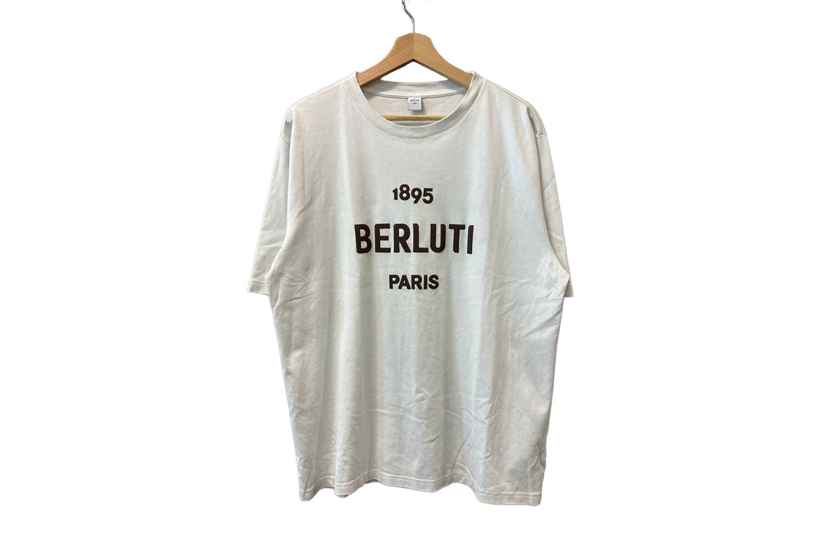 3連休SALE】BERLUTI 1895 PARIS ホワイト Tシャツ