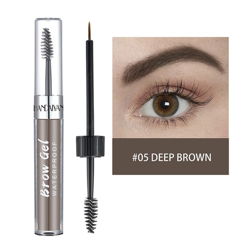 5 Colors Eye Brow Gel Paint Eyebrow Tint Mascara Nature Waterproof Makeup Tools - Picture 32 of 43
