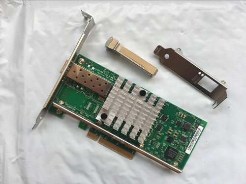 INTEL X520-SR1 10G Dual Port Ethernet Server Adapter + SFP+ 850nm Transceiver - Picture 2 of 5
