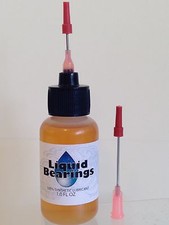 Liquid Bearings, BEST 100%-synthetic oil for Cox and all slot cars, READ THIS!
