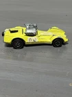 Vintage 1970 Hot Wheels Strip Teaser Yellow Hong Kong Redline Diecast Car