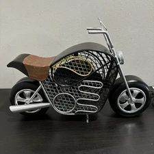 Deco Breeze FAN Motorcycle Bike Vintage Excellent Condition Black Working 14x10