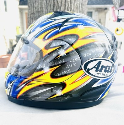 Vintage 2000's Arai Profile RAPIDE SR AOYAMA Full Face Helmet
