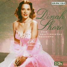 DINAH SHORE - For Sentimental Reasons - 2 CD - **Mint Condition** - RARE