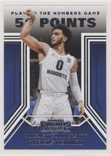 2020-21 Panini Contenders Draft Picks Playing the Numbers Game Markus Howard 0q0