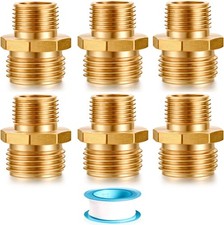 Garden Hose Fittings Connectors Adapter Solid brass Brass Repair Male faucet