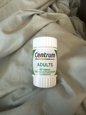 Centrum Adults Multivitamins, 60 Tablets Each 9-26