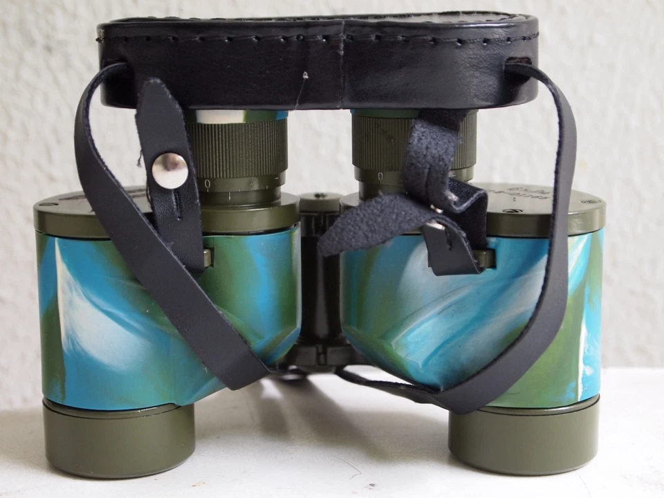 6x24 Militär Fernglas mit vergüteter Optik, Strichplatte für Jäger, Outdoor - Bild 4 von 4