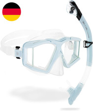 CRESSI Horizon - Unisex Tauch Und Schnorchelmaske Mit 4 Separaten Temperargl&auml;ser