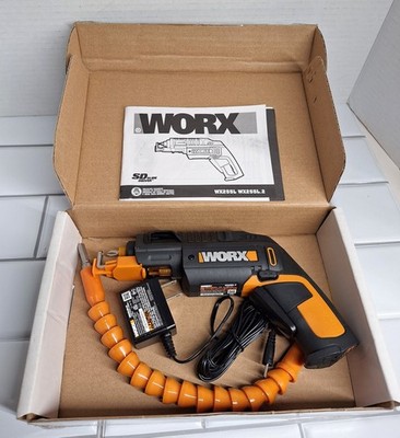 WORX WX255L.2 SD Semiautomatic Driver 4V Max Lithium Power Never Used