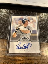 2011 paul oneill Topps Marquee On Card Auto #18/75 SSP Rare Yankees