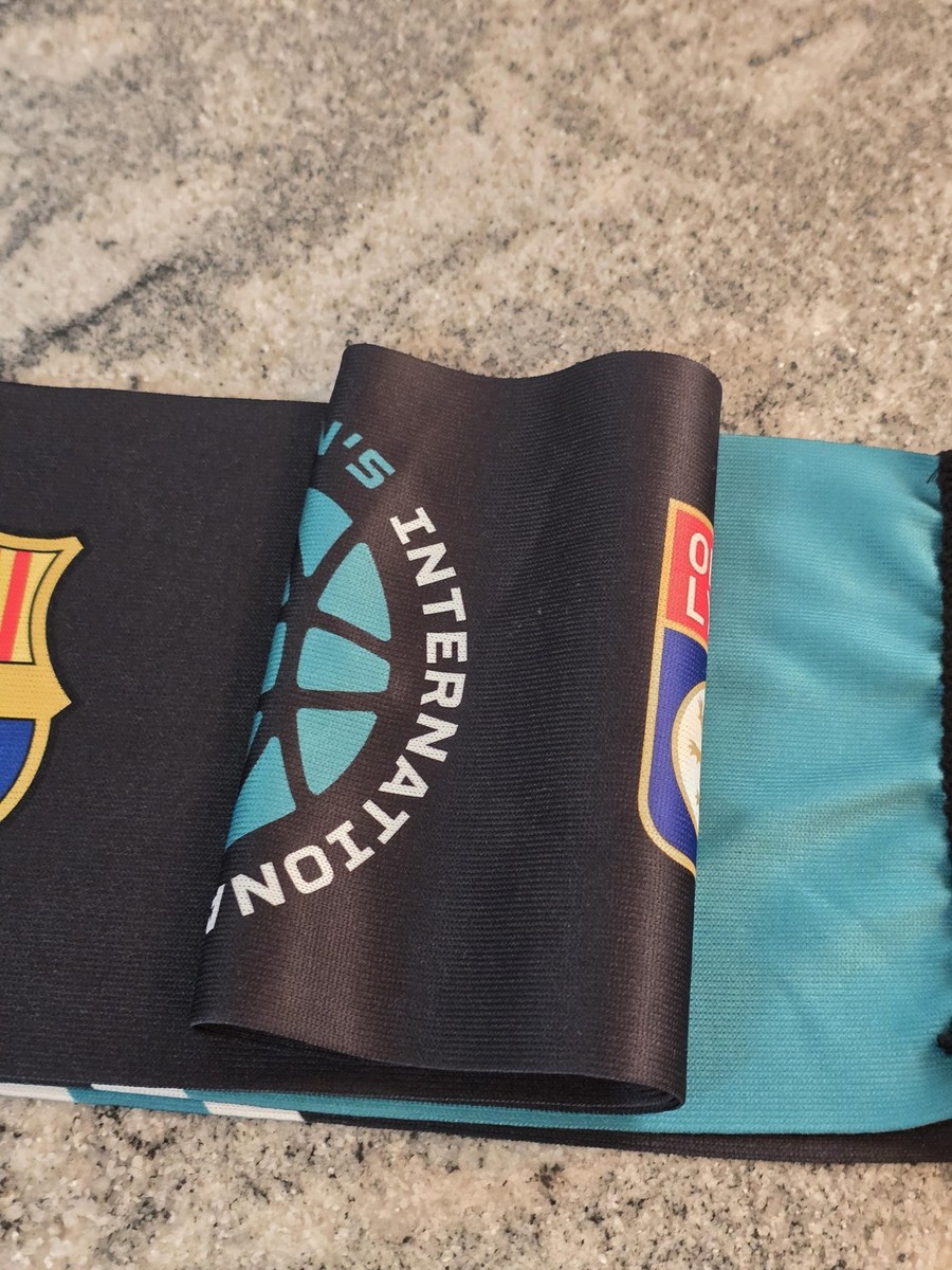 FC Barcelona Houston Dash Olympique Lyonnais Scarf Womens Soccer