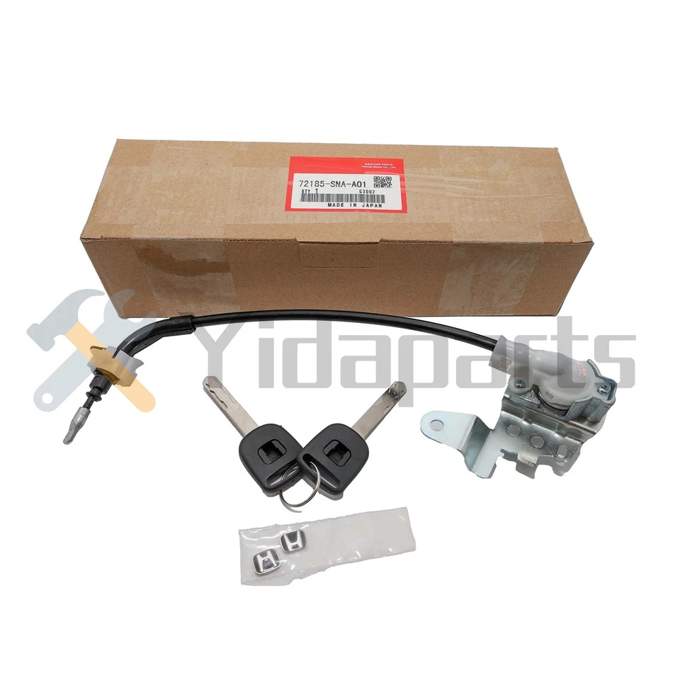OEM NEW For Honda CIVIC 2006-11 Driver Door Lock Cylinder & 2 Keys 72185-SNA-A01 - Imagem 3 de 4