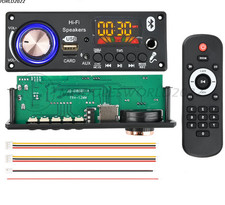 DC 12V MP3 Bluetooth Decoding Board Car Audio MP3 Decoder Bluetooth 5.3  Remote