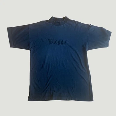 T-Shirt Brodé Vintage Années 90 Joe Bloggs Noir XL Homme - Photo 1/4