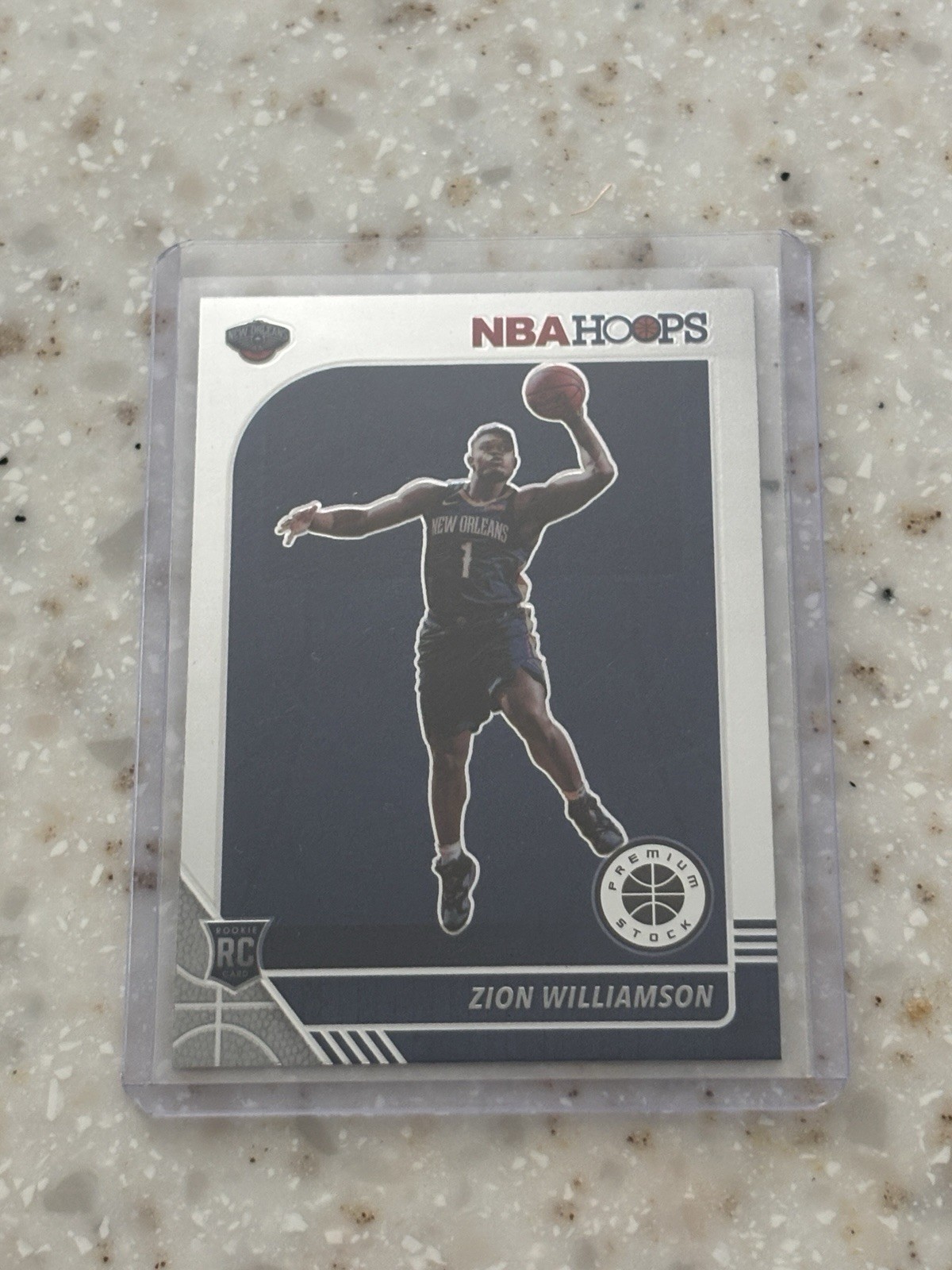 Panini 2019-20 Hoops Zion Williamson Rookie Variation #258 Pelicans