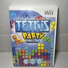 Tetris Party Deluxe Nintendo Wii 2010 Complete Fully Tested Nice Disc Ships Fast
