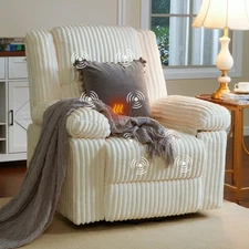 Power Lift Recliner Chair w/Heat & Massage Electric Lift Recliner for Elderly