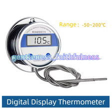 1PC Digital display thermometer hot water temperature measuring instrument pt100