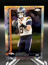 2025 Topps Chrome Football Jarrett Stidham Refractor #89 Broncos
