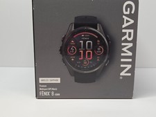 NEW Garmin Fenix 8 Amoled Sapphire Smartwatch 43mm Carbon Gray 010-02903-20