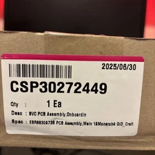 LG EBR88309735 Refrigerator PCB Main Assembly OEM New