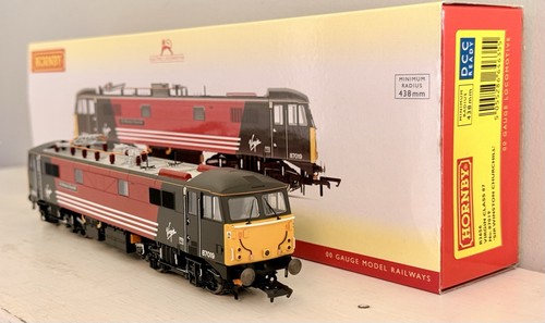 Hornby R3656 Virgin Trains Class 87 No 87019 Sir Winston Churchill | Condition: Used