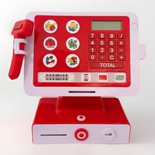 Target Store Cash Register Kids Pretend Learning Toy Shopping SPANISH ENGLISH
