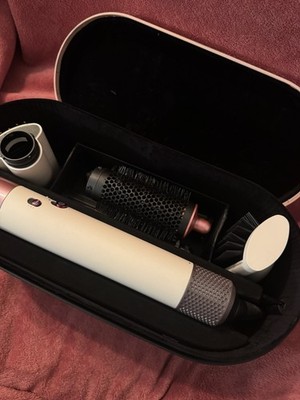 Dyson Hair Styler Handle Set w/ Storage Case, Power Cord, Styling Brush, 2 Round